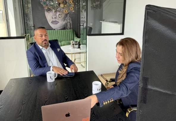 Maze Marketing Development planning a small business website with a client