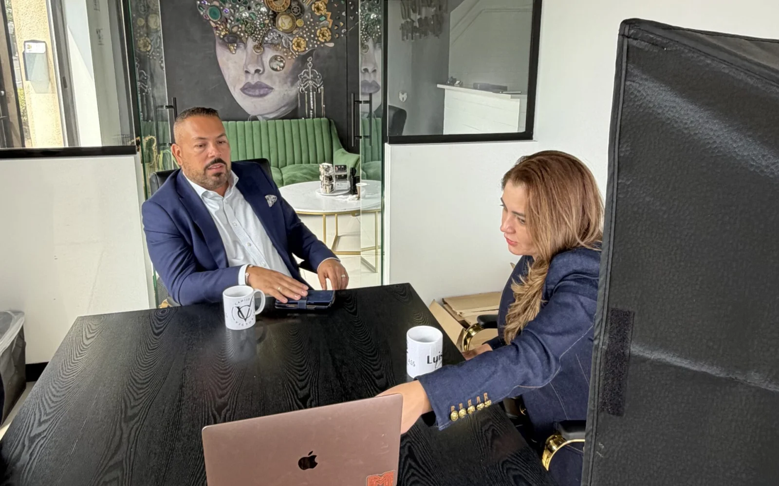 Maze Marketing Development planning a small business website with a client